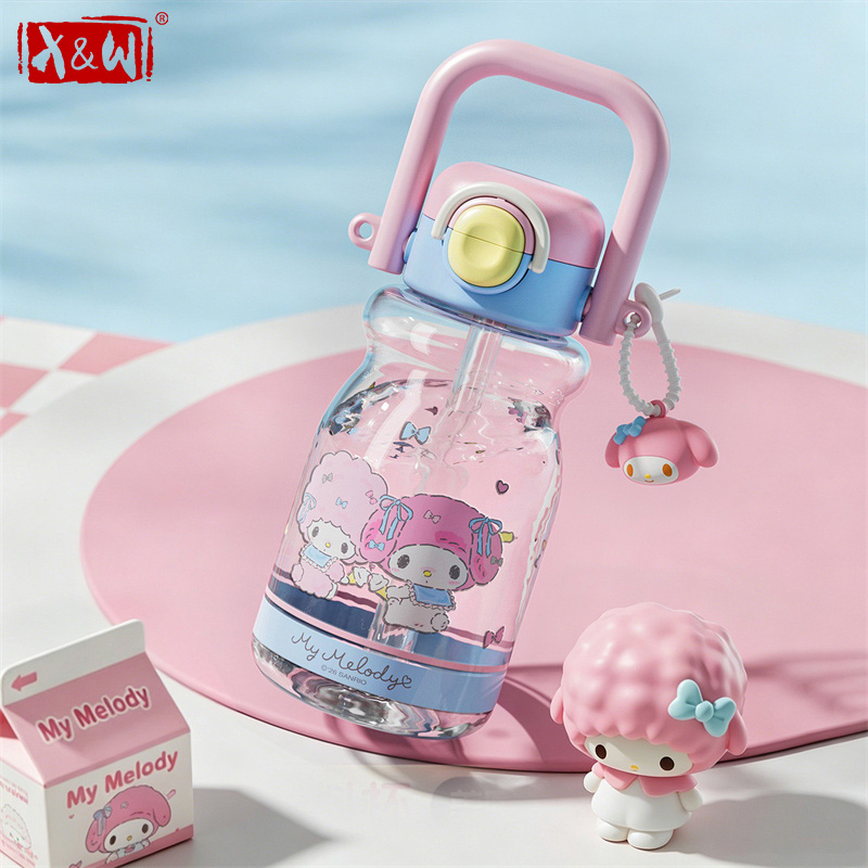Outdoor Kid Friendly - كوب ماء سانريو كورومي من X&W
