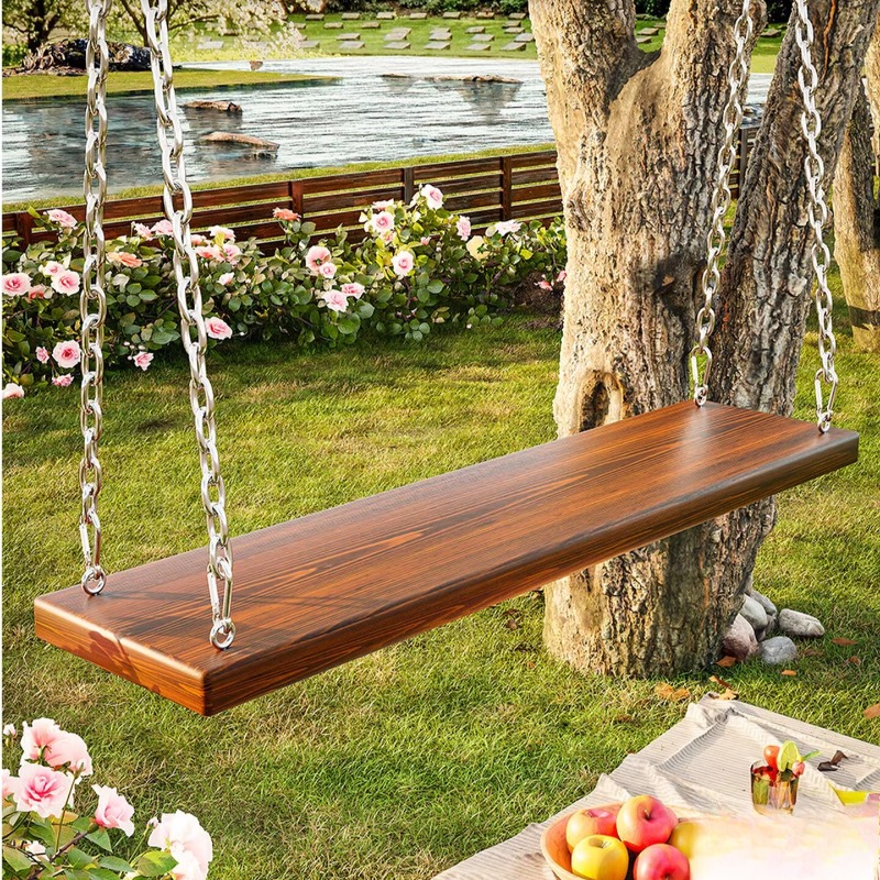 Kids Outdoor Seating - كرسي أرجوحة خارجي، أرجوحة للشرفة والحديقة،