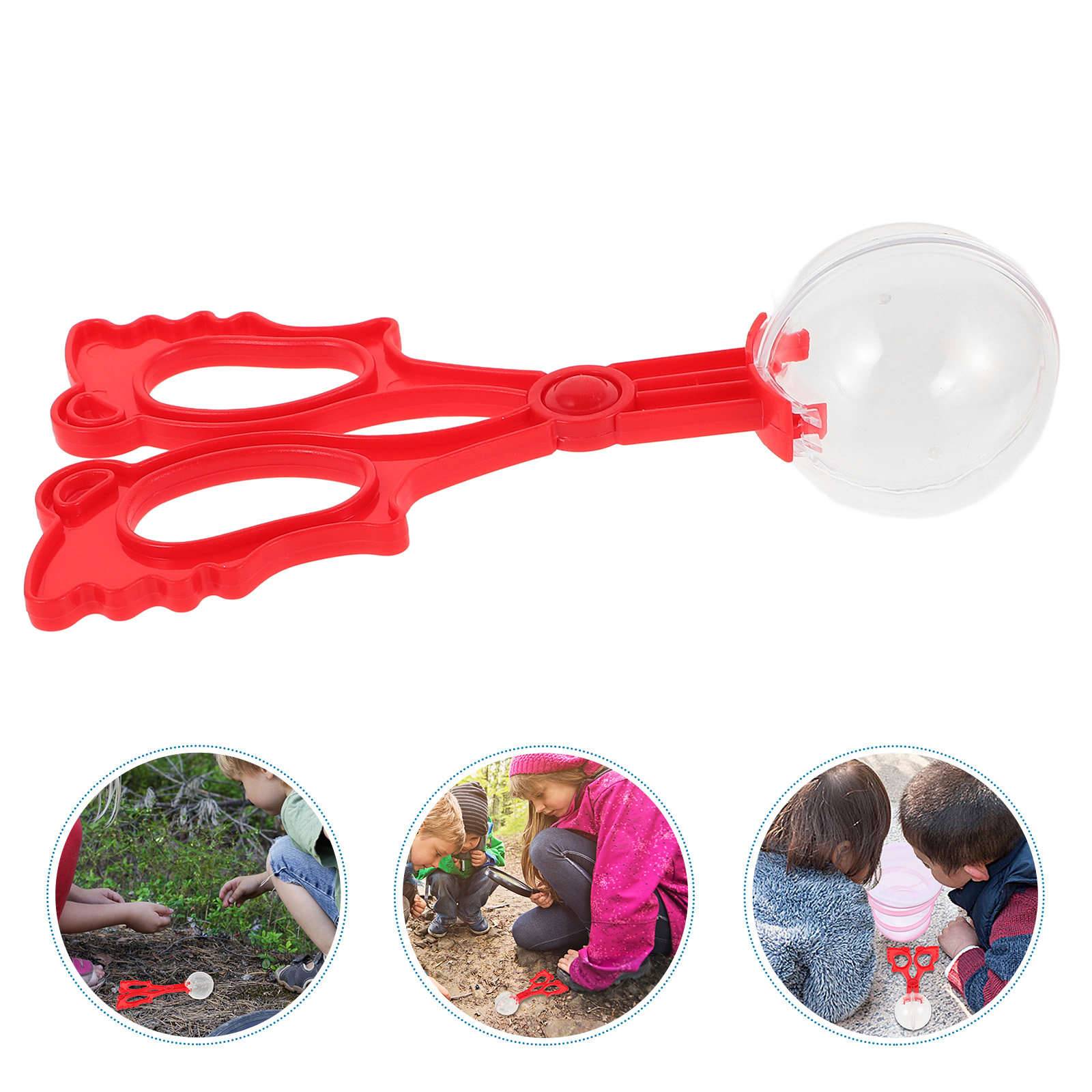 Kids Outdoor Tools - ملقط لالتقاط الحشرات والزواحف والفراشات للأطفال،