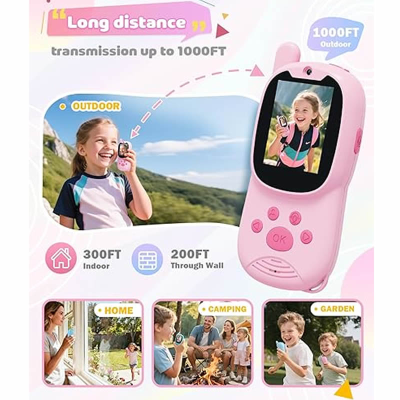 جهاز اتصال لاسلكي للأطفال (قطع - مراجعة Kids Outdoor Videos وسعره