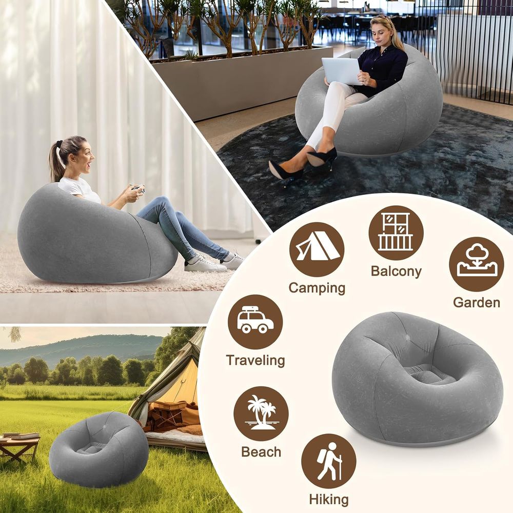 كراسي بين باج قابلة للنفخ، أري - مراجعة Kids Outdoor Seating وسعره