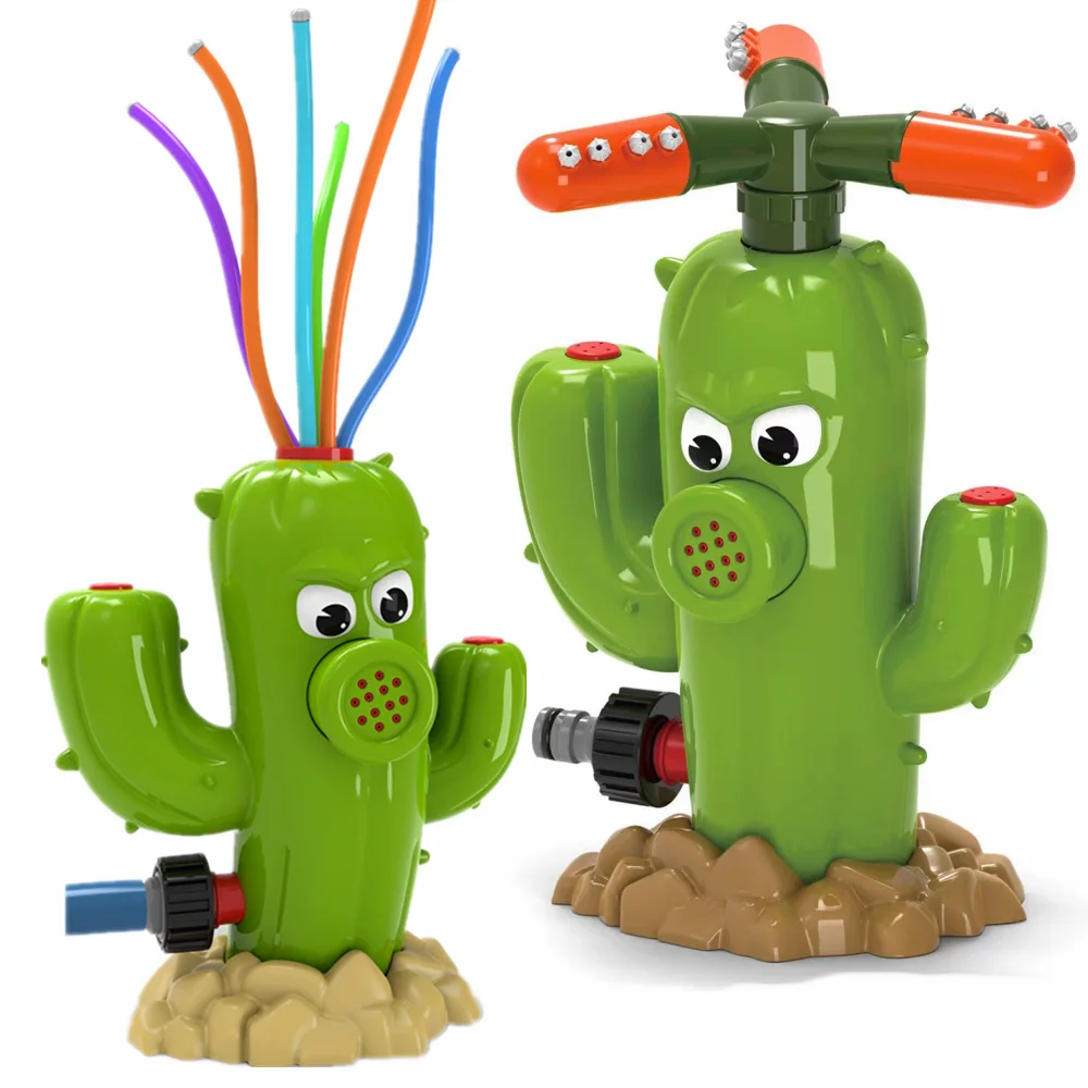 لعبة رش الماء على شكل صبار، مر - مراجعة Kids Outdoor Garden Toys وسعره
