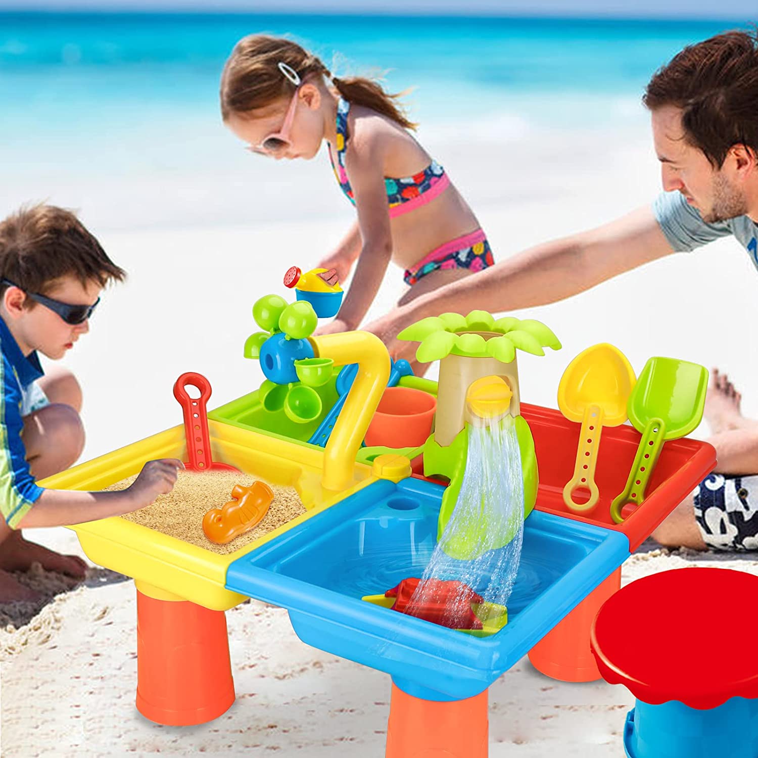 ألعاب لعب على الشاطئ والرمال ل - مراجعة Kids Outdoor Tools وسعره