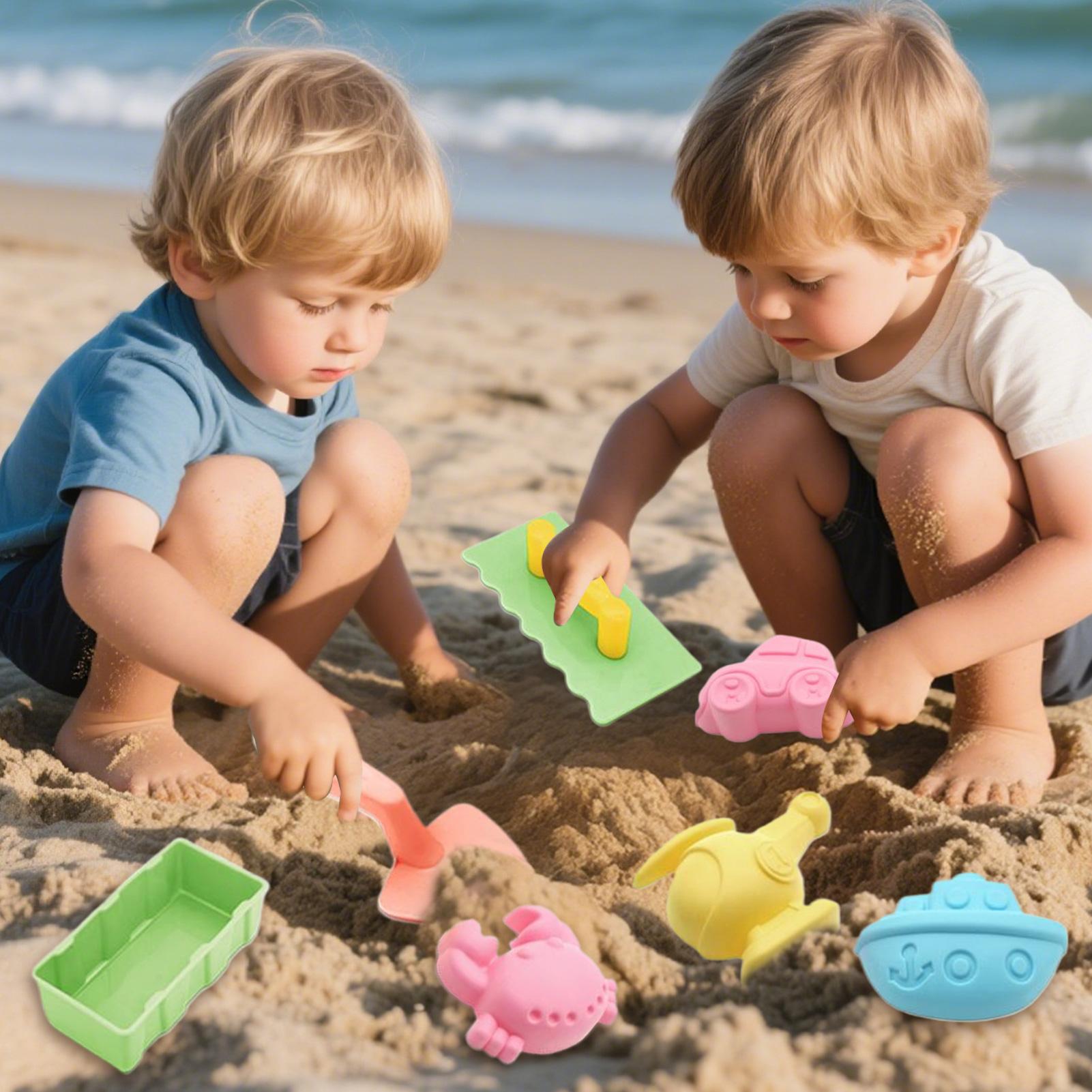 ألعاب الشاطئ ألعاب البناء الرم - مراجعة Kids Outdoor Learning Activities وسعره