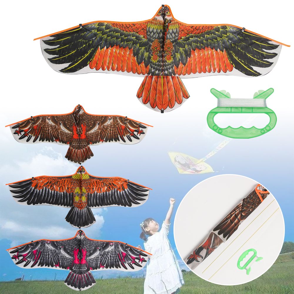 1.1 متر النسر طائرة ورقية مع 3 - مراجعة Kids Outdoor Garden Toys وسعره