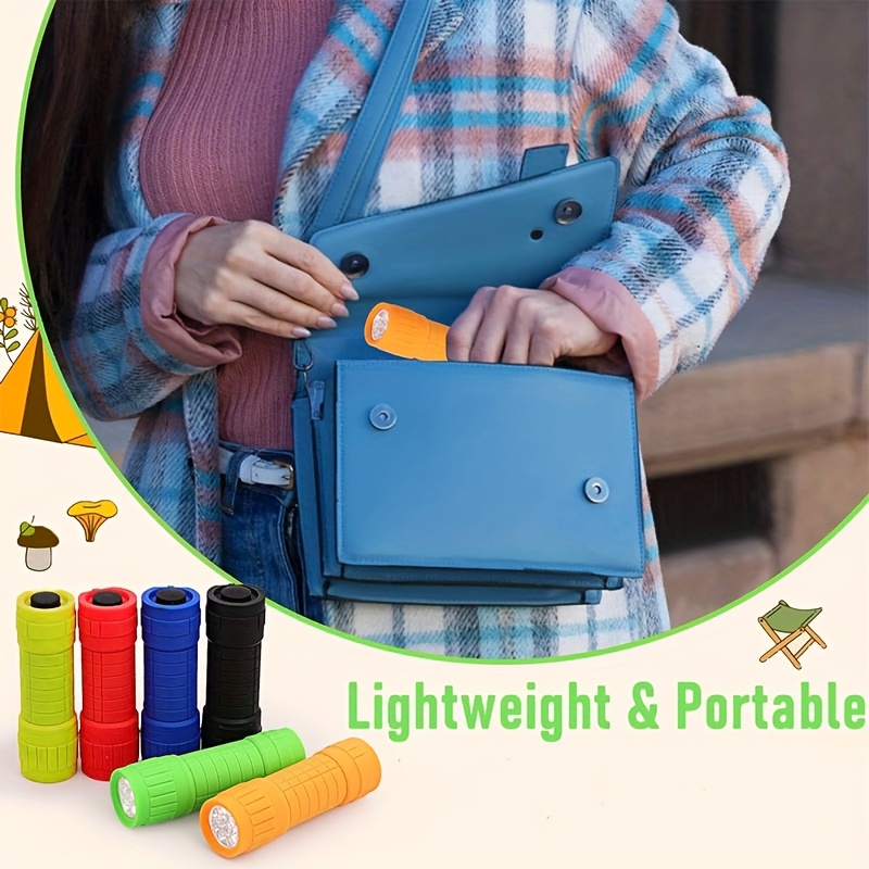 مصباح يدوي محمول صغير بتسع مصا - مراجعة Kids Outdoor Lights وسعره