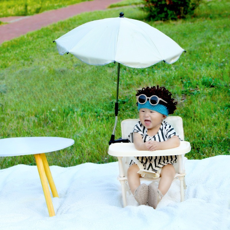 كرسي شاطئ للأطفال مع مظلة ومسن - مراجعة Kids Outdoor Dining Table وسعره