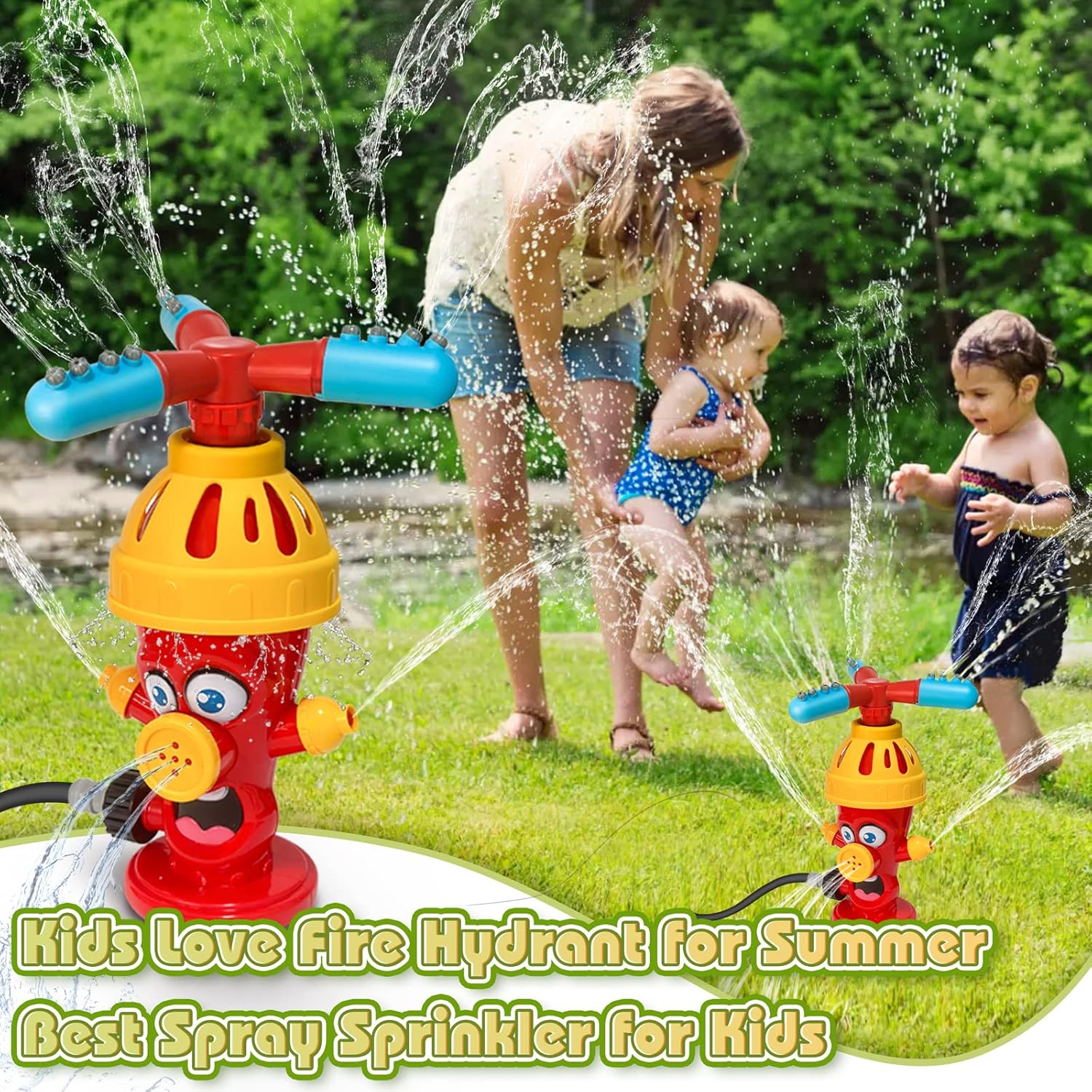 لعبة رشاش ماء على شكل صنبور، أ - مراجعة Kids Outdoor Garden Toys وسعره