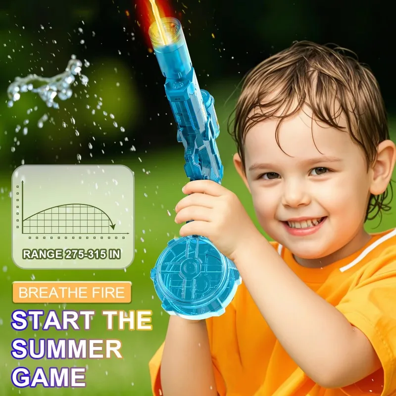 مسدس ماء كهربائي مضيء بتقنية L - مراجعة Kids Outdoor Lights وسعره