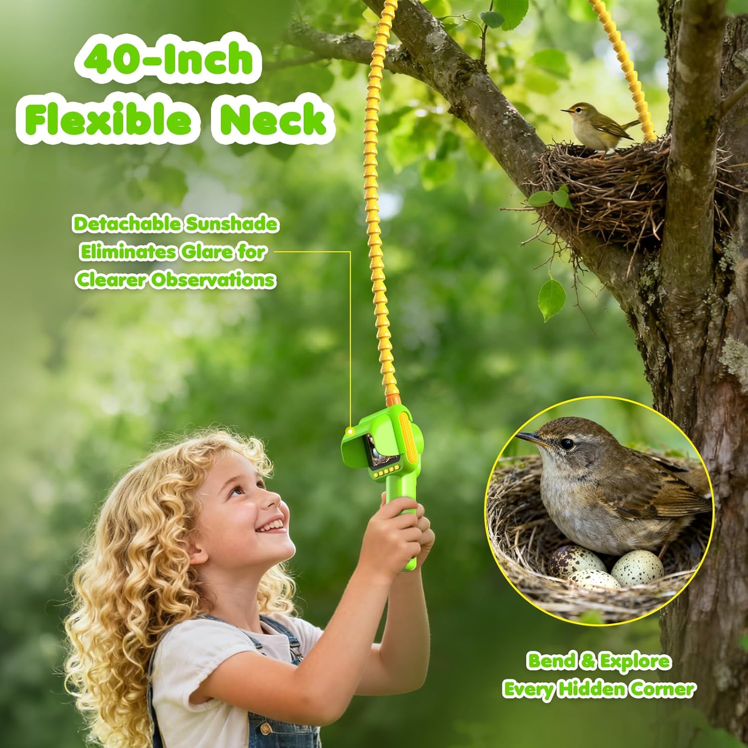 منظار داخلي للأطفال، كاميرا فح - مراجعة Kids Outdoor Lights وسعره