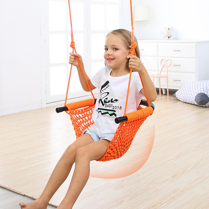 كرسي أرجوحة محمول للأطفال للحد - مراجعة Kids Outdoor Seating وسعره
