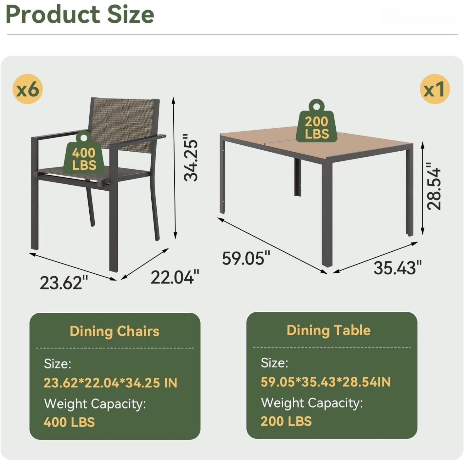 طقم طعام خارجي من أوكسون مكون  - مراجعة Kids Outdoor Dining Table وسعره